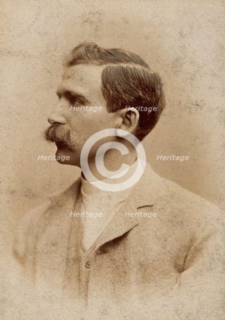 Henry Solomon Wellcome, 1892. Creator: Calzolari.