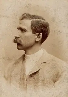 Henry Solomon Wellcome, 1892. Creator: Calzolari