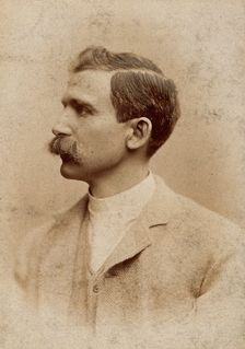 Henry Solomon Wellcome, 1892. Creator: Calzolari