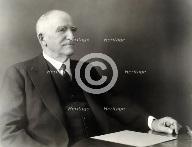 Henry Solomon Wellcome. Creator: Clarence Sterns.