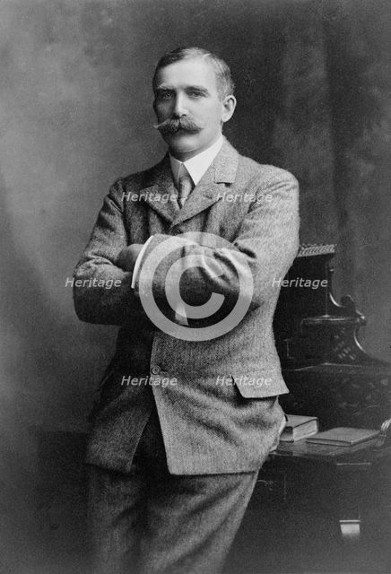 Henry Solomon Wellcome, late 19th-early 20th century.  Creator: Lafayette.