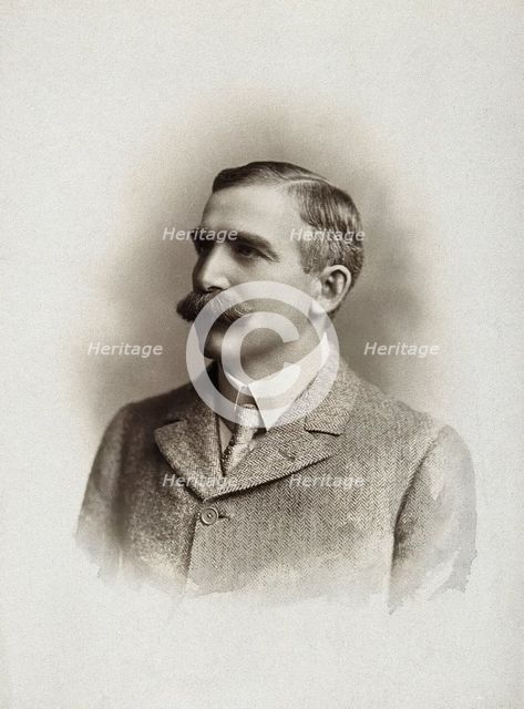 Henry Solomon Wellcome, late 19th-early 20th century.  Creator: Lafayette.