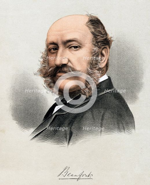 Henry Somerset, 8th Duke of Beaufort (1824-1899), c1880. Artist: Unknown