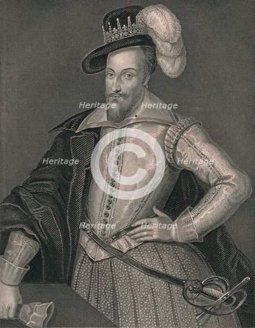 'Henry Somerset, First Marquis of Worcester', (early-mid 19th century).  Creator: H Robinson.