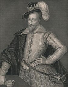 Henry Somerset, First Marquis of Worcester (early-mid 19th century). Creator: H Robinson