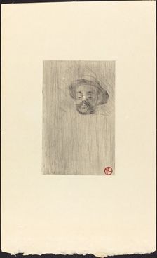Henry Somm, 1898. Creator: Henri de Toulouse-Lautrec