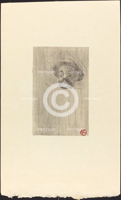 Henry Somm, 1898. Creator: Henri de Toulouse-Lautrec.