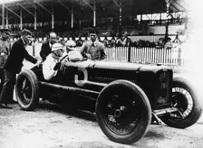 Henry Segrave in a Sunbeam, San Sebastian, Spain, 1926