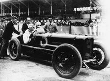 Henry Segrave in a Sunbeam, San Sebastian, Spain, 1926