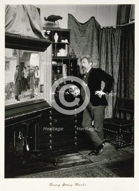 Henry Stacy Marks, RA, c1889-1891. Creator: Ralph W Robinson.