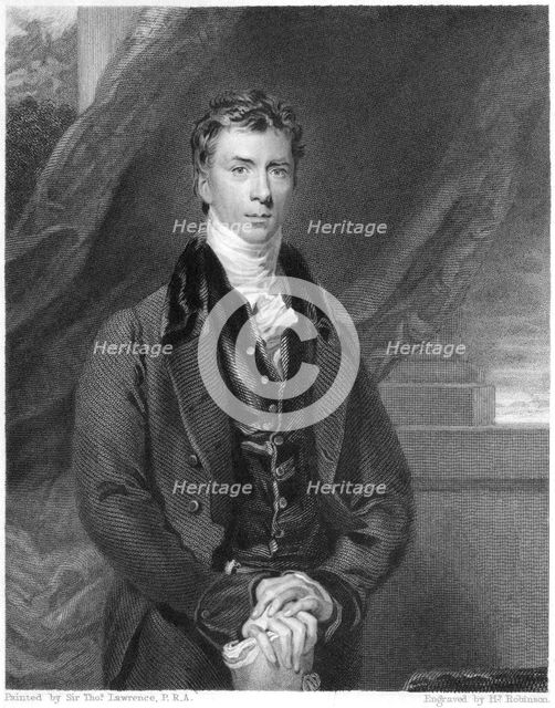 Henry Peter Brougham, 1st Baron Brougham and Vaux, Scottish lawyer and politician, 1833. Artist: H Robinson