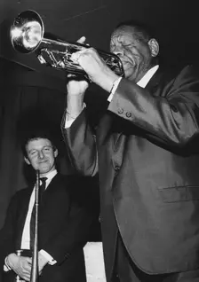 Henry (Red) Allen and Roy Williams, 1962. Creator: Brian Foskett