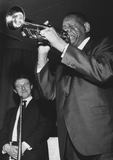 Henry (Red) Allen and Roy Williams, 1962. Creator: Brian Foskett