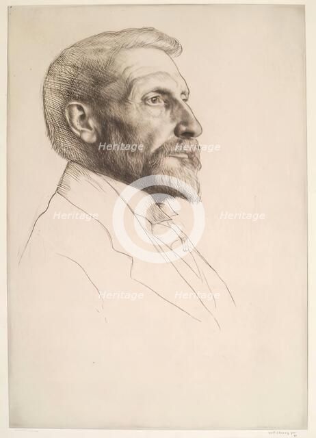 Henry Rider Haggard, c1911. Creator: William Strang.