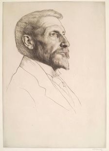 Henry Rider Haggard, c1911. Creator: William Strang