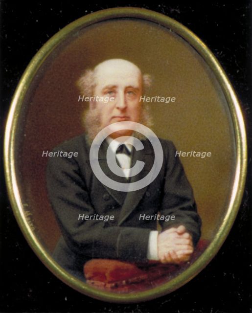 'Henry Woods, Chairman of the Library Committee', 1882. Artist: Eduardo de Moira
