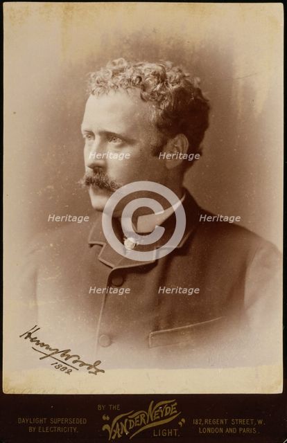 Henry Woods, c1882. Creator: Van der Weyde Studios.