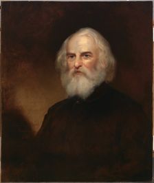 Henry Wadsworth Longfellow, 1869. Creator: Thomas Buchanan Read