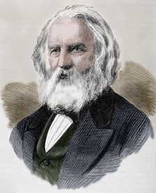Henry Wadsworth Longfellow (1807-1882), American poet and educator, 19th century. Creator: Unknown