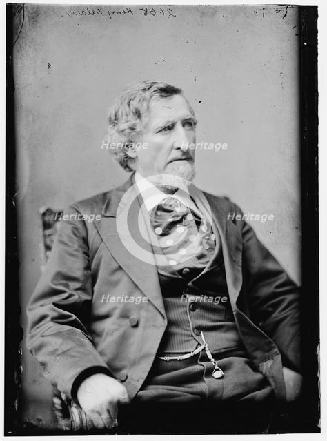 Henry Waldron of Michigan, between 1870 and 1880. Creator: Unknown.
