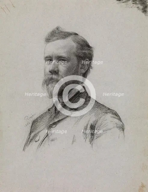 Henry Walters, 1886. Creator: Paul Adolphe Rajon.