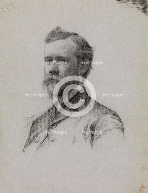 Henry Walters, 1886. Creator: Paul Adolphe Rajon.