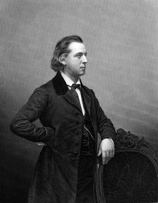 Henry Ward Beecher (1813-1887), American Congregational minister, c1861. Creator: Unknown