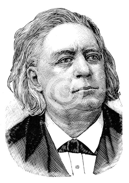 Henry Ward Beecher, American Congregational minister and writer. Artist: Unknown