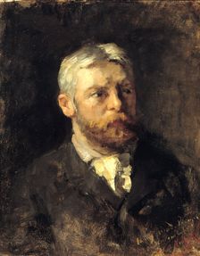 Henry Ward Ranger, ca. 1890. Creator: Albert Neuhuys