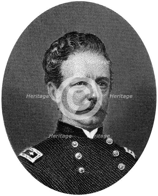 Henry Warner Slocum, Union general, 1862-1867.Artist: J Rogers
