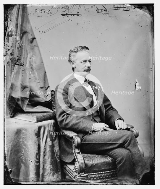 Henry Warner Slocum Senior of New York, between 1860 and 1875. Creator: Unknown.