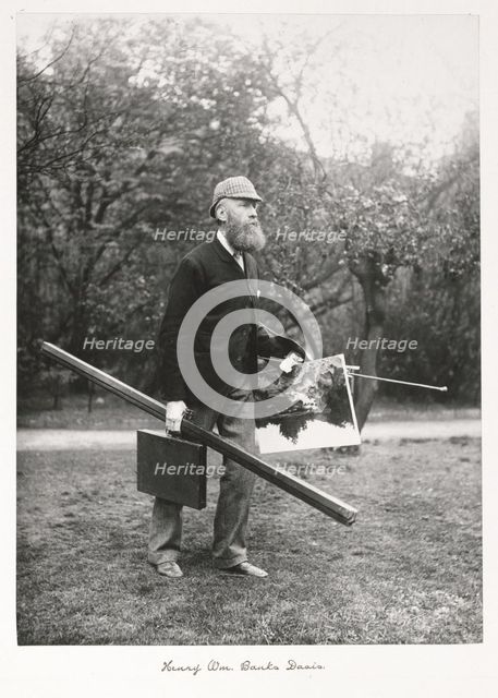 Henry William Banks Davis, RA, c1889-1891. Creator: Ralph W Robinson.