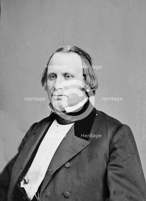 Henry Wilson of Massachusetts, between 1855 and 1865. Creator: Unknown.