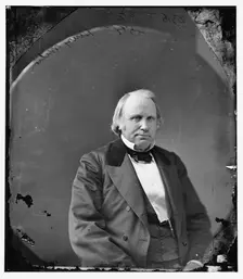 Henry Wilson of Massachusetts, between 1860 and 1875. Creator: Unknown