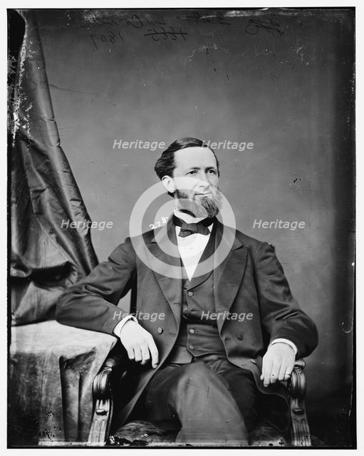 Henry Winslow Corbett of Oregon, between 1860 and 1875. Creator: Unknown.