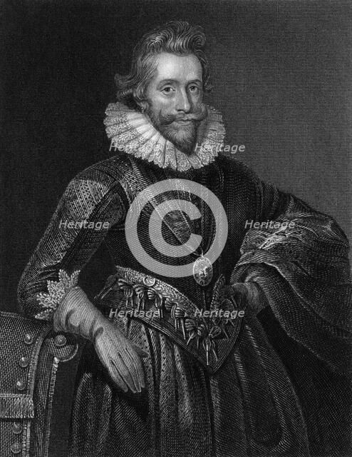 Henry Wriothesley, 3rd Earl of Southampton (1573-1624), 1824.Artist: R Cooper