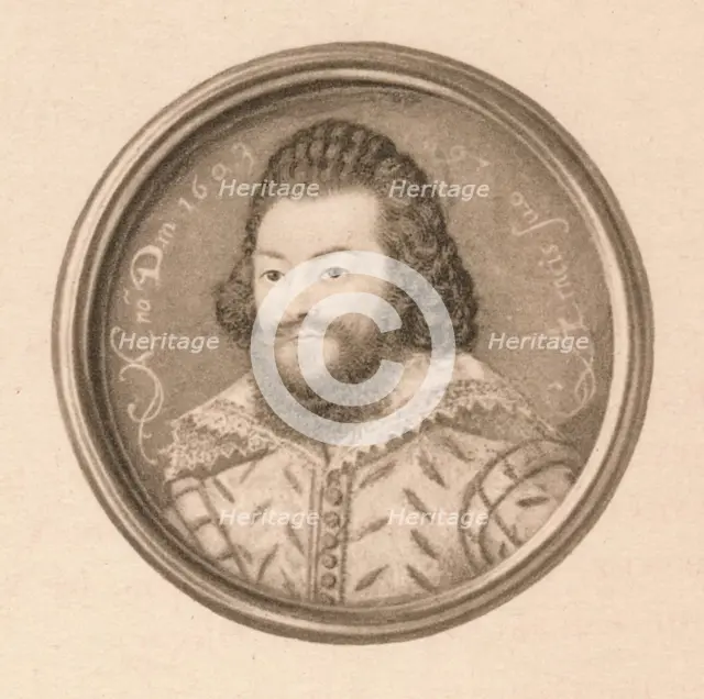 'Henry Wriothesley, Earl of Southampton', c16th century, (1904). Artist: Nicholas Hilliard.