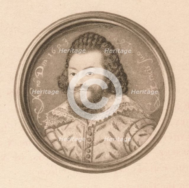 'Henry Wriothesley, Earl of Southampton', c16th century, (1904). Artist: Nicholas Hilliard.