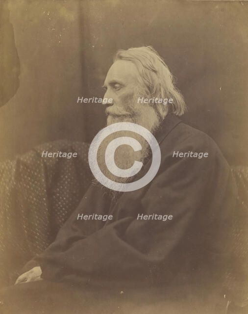 Henry Taylor, 1864. Creator: Julia Margaret Cameron.
