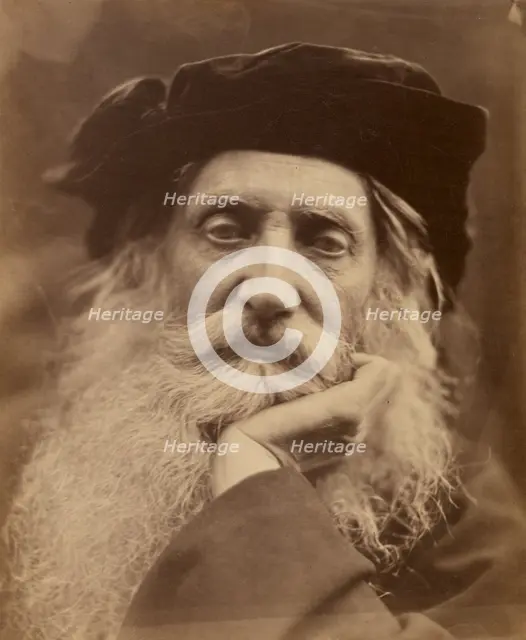 Henry Taylor, 1867. Creator: Julia Margaret Cameron.