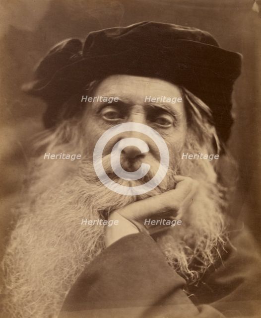 Henry Taylor, 1867. Creator: Julia Margaret Cameron.