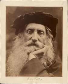 Henry Taylor, 1867. Creator: Julia Margaret Cameron