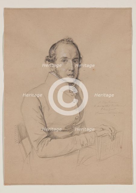Henry Theodore Tuckerman, between 1811 and 1880. Creator: Paul Cesaire Gariot.