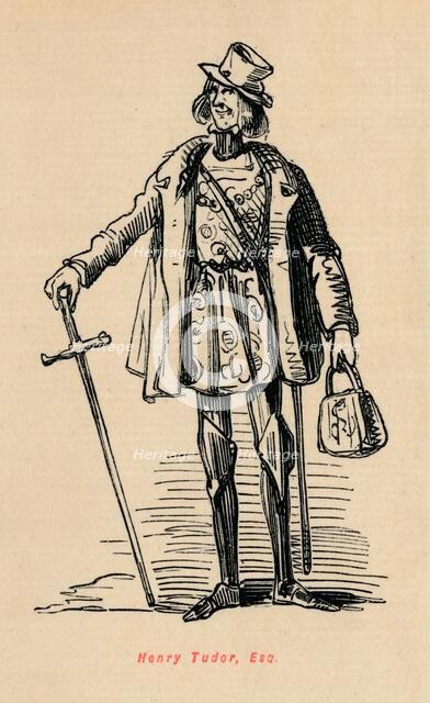 'Henry Tudor, Esq.', . Artist: John Leech.