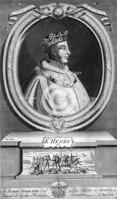 Henry V, King of England.Artist: Parr