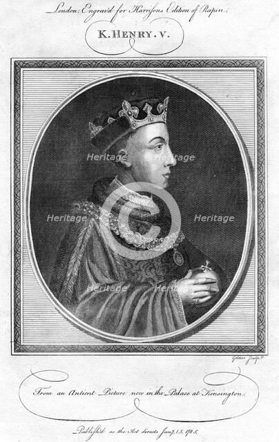 Henry V, King of England.Artist: Goldar
