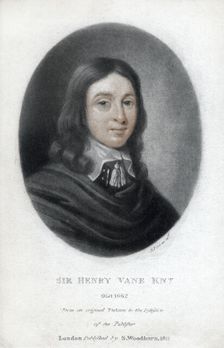Henry Vane the Younger statesman and Member of Parliament, 1811
