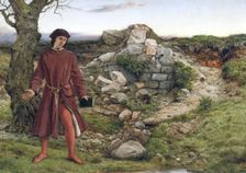 Henry VI at Towton 1860. Artist: William Dyce
