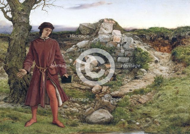 'Henry VI at Towton', 1860.                                             Artist: William Dyce