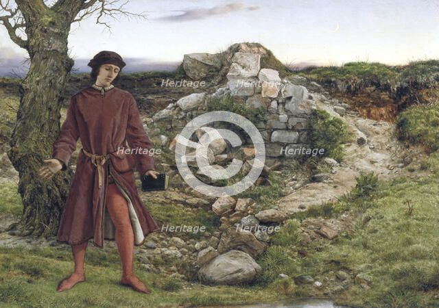 'Henry VI at Towton', 1860.                                             Artist: William Dyce